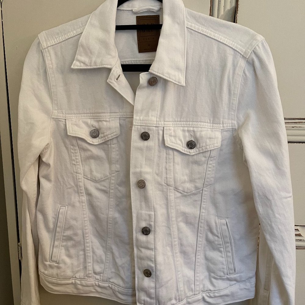 White Jean Jacket